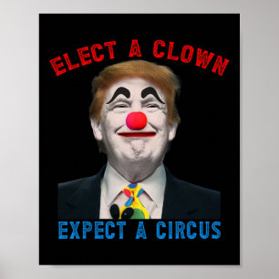 Välj en clown poster