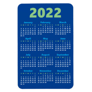 Välj en egen färg 2022 Kalendermagnet Magnet