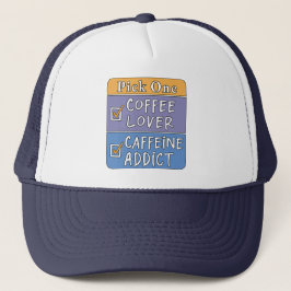 Välj en - Kaffe eller Koffein Keps