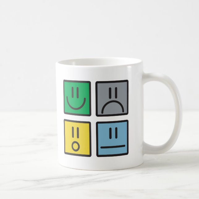Välj en mood kaffemugg (Höger)