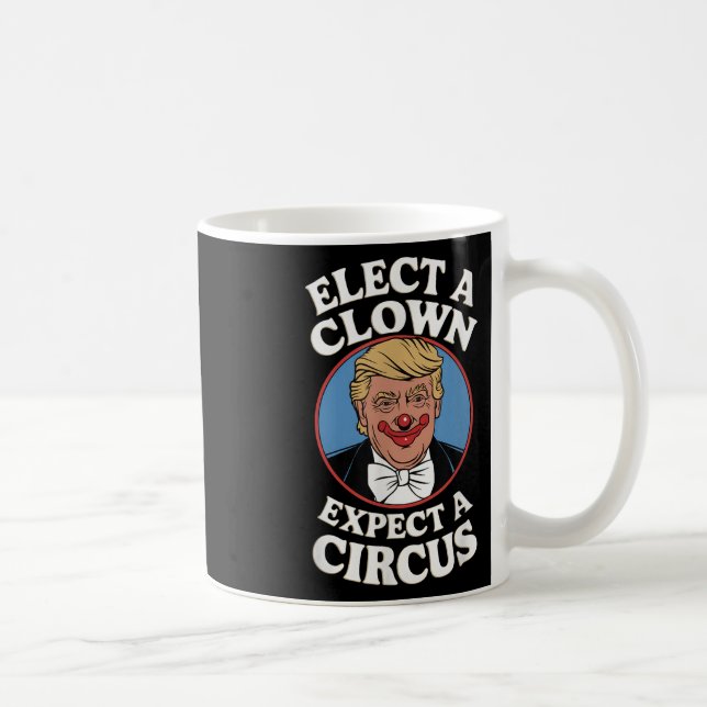 Välj en täckt förväntning om en cirkus impeach Tru Kaffemugg (Höger)
