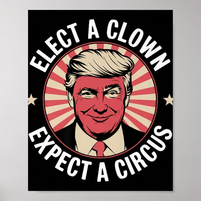 Välj en täckt förväntning om en cirkus impeach Tru Poster (Framsidan)