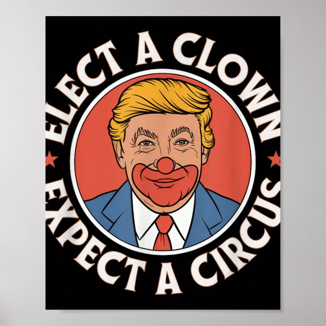 Välj en täckt förväntning om en cirkus impeach Tru Poster (Framsidan)