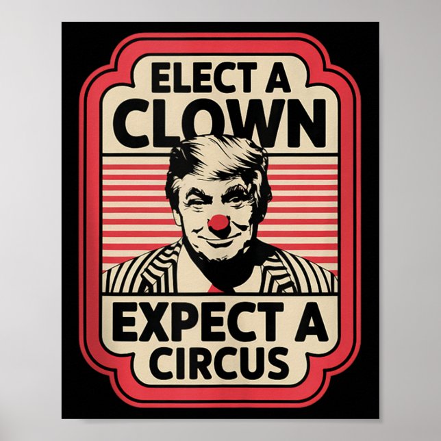 Välj en täckt förväntning om en cirkus impeach Tru Poster (Framsidan)
