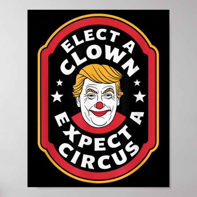 Välj en täckt förväntning om en cirkus impeach Tru Poster (Framsidan)