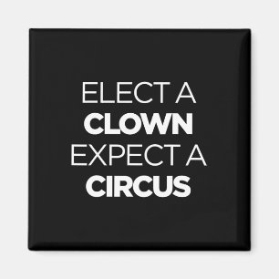 Välj en täckt förväntning på en Circus-funny antit Magnet