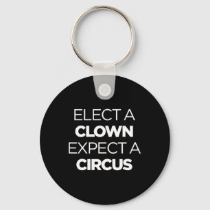 Välj en täckt förväntning på en Circus-funny antit Nyckelring