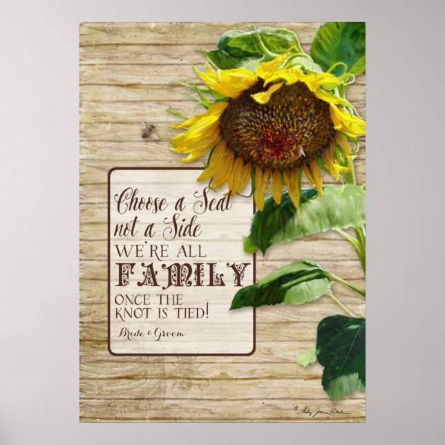 Välj ett säte och inte ett tecken för sidfamiljen  poster (Framsidan)