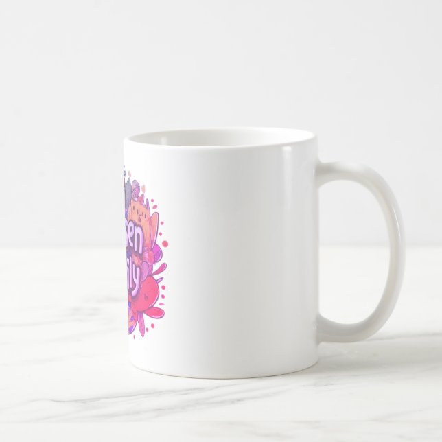 Välj familj kaffemugg (Höger)