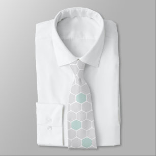 Välj Färg - Hexagonal Mönster Slips