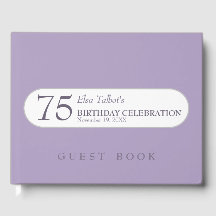 Välj Färg W Birthday Pension Memorial GuestB