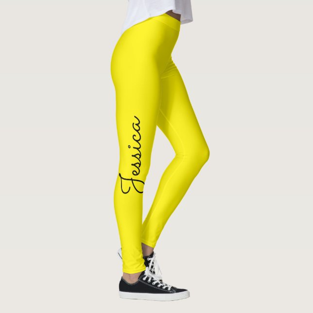 VÄLJ FÄRG Yoga Byxor Capri Leggings (Höger)