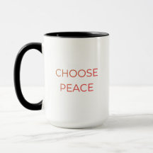 Välj Fred Mug | Minimalistisk Estetisk Mjuk Liv Ka