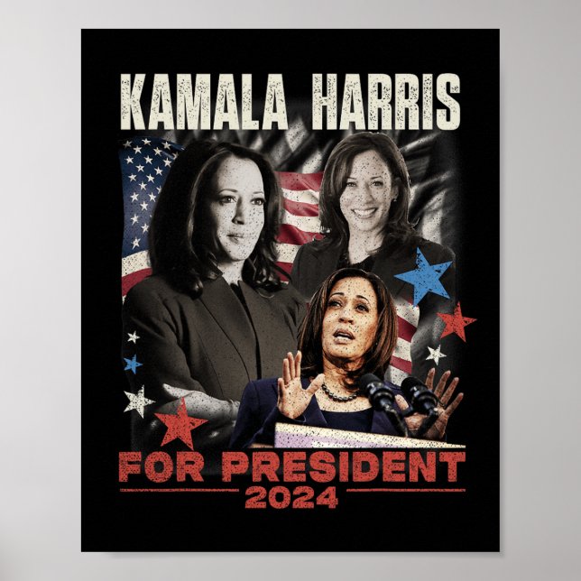 Välj Freedom Kamala Harris 1 Poster (Framsidan)