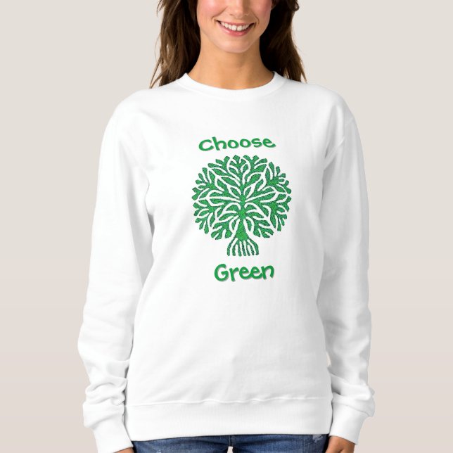 Välj Grön T-Shirt (Framsida)