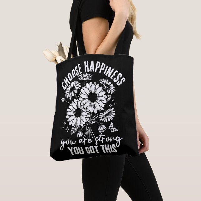 Välj Happity Self Kärlek Tygkasse (Närbild)