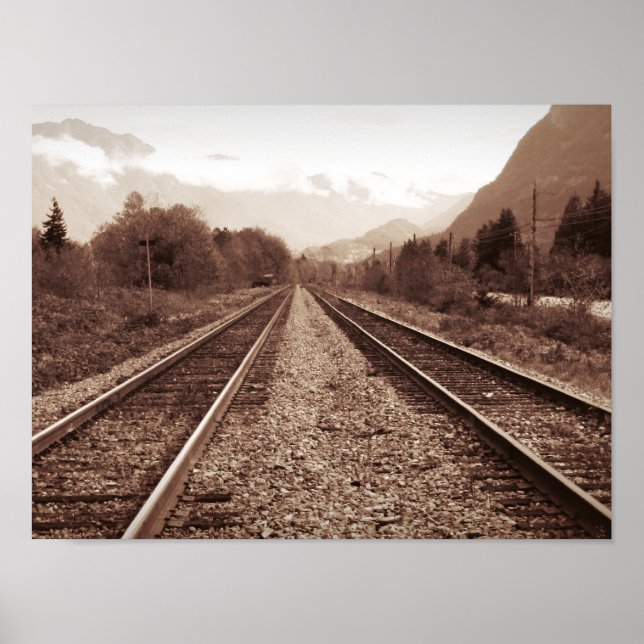 Välj Höger Track Poster (Framsidan)