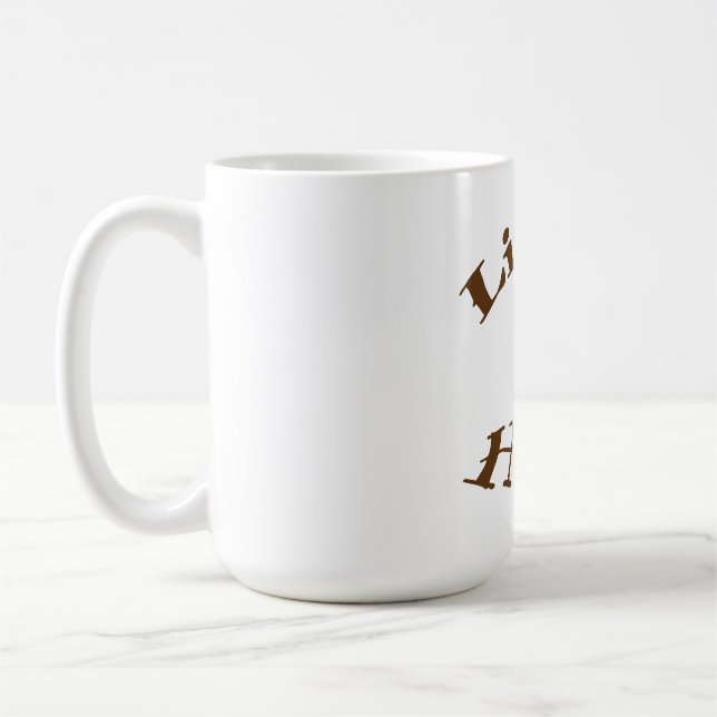 Välj Hopp Dagligen Kaffemugg (Vänster)