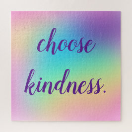 "Välj indness" Rainbow Ombre Prismatic Puzzle Pussel