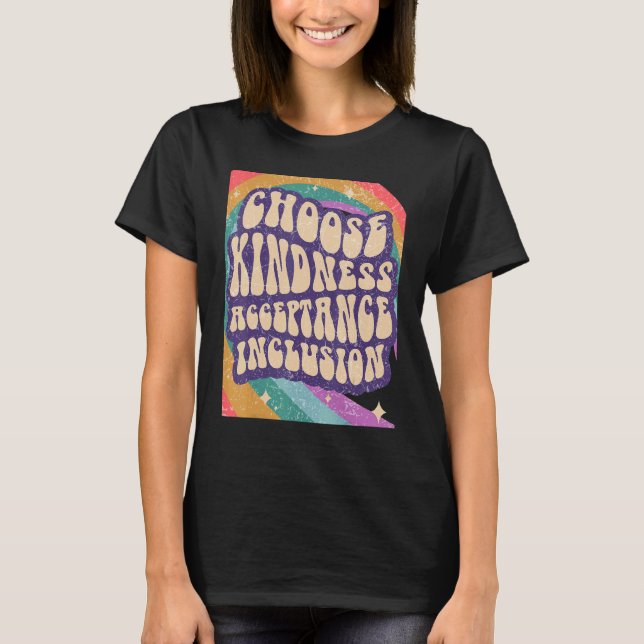 Välj Inkludering av accepterbarhet för enhets-Da T Shirt (Framsida)