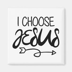Välj Jesus Art Gospel Graphics Christian Art Quo Magnet