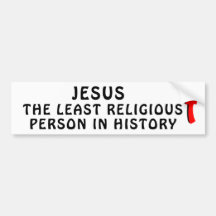 Välj Jesus, inte religion