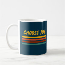 Välj Joy Inspirational Mugg/Christian Faith Retro