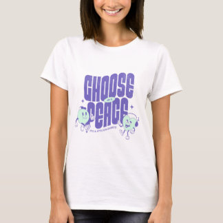 Välj Joy & Peace Cute Inspirational T Shirt