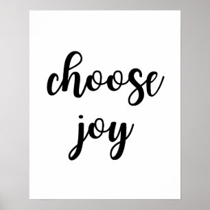 Välj Joy Poster
