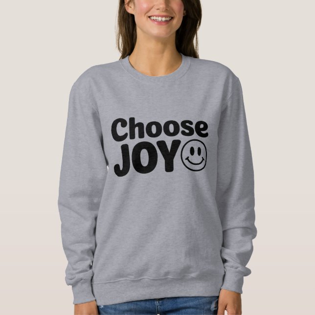 Välj Joy Swetshirt T Shirt (Framsida)