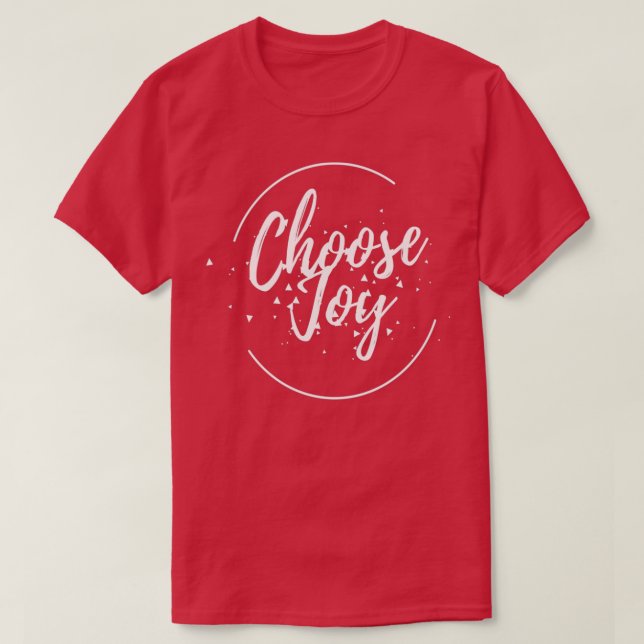 Välj Joy T Shirt (Design framsida)