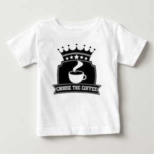 välj kaffet t shirt