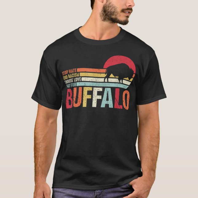 Välj Kärlek Buffalo Shirt Kärlek Buffalo Bill T (Framsida)
