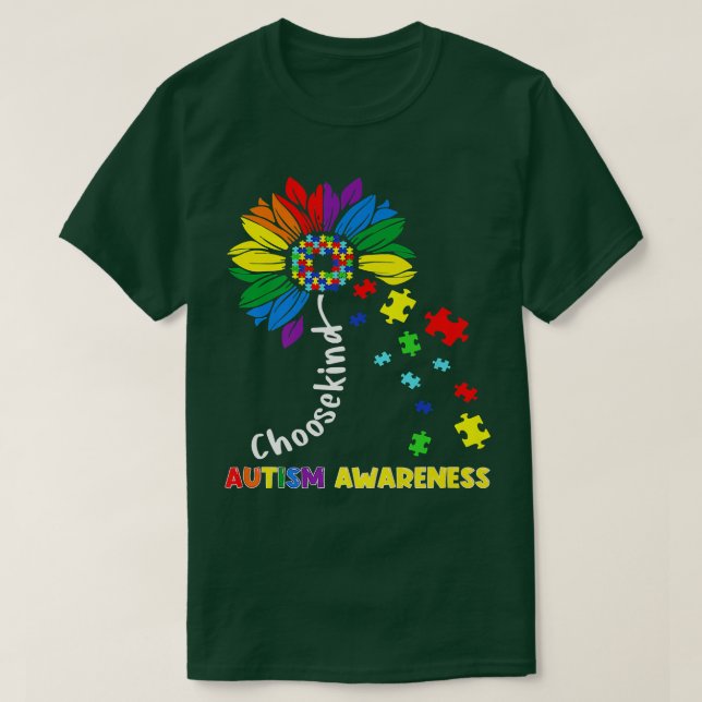 Välj Kinesisk autismmedvetenhet Solros Mamma Kvinn T Shirt (Design framsida)
