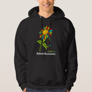 Välj "Kinesisk medvetenhet" Månad "Kvinnor i solro Hoodie