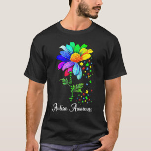 Välj "Kinesisk medvetenhet" Månad "Kvinnor i solro T Shirt