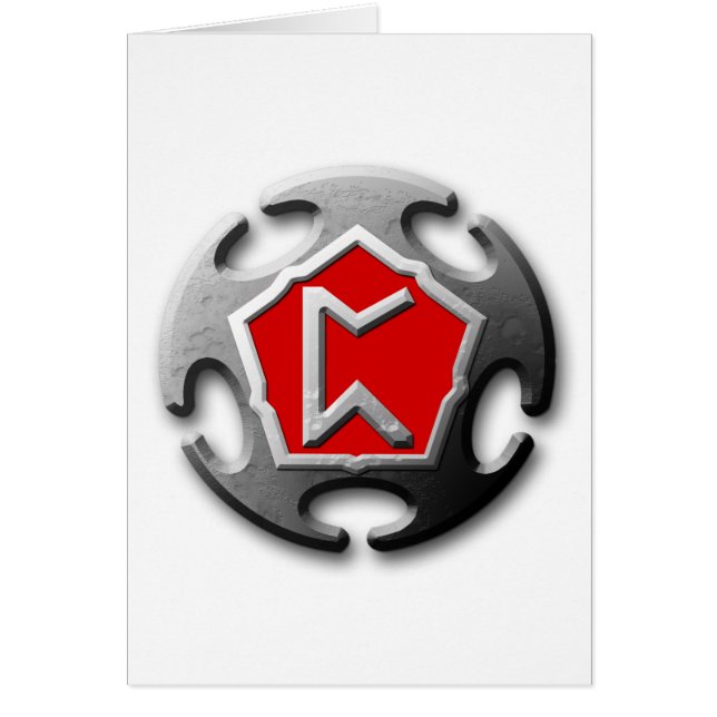 Välj konstnärer förenar upp hälsningskort (Framsidan)