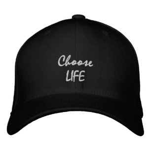 Välj Life Broderad Keps