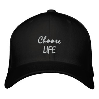 Välj Life Broderad Keps
