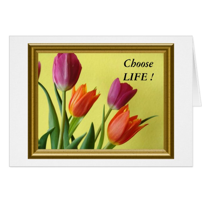 Välj Life! OBS Kort (Framsidan Horizontal)