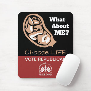 Välj Life Vote Republican Musmatta