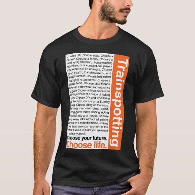 Välj liv. Klassisk T-Shirt (Framsida)