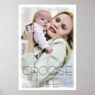 VÄLJ LIV POSTER