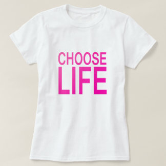 Välj liv t shirt