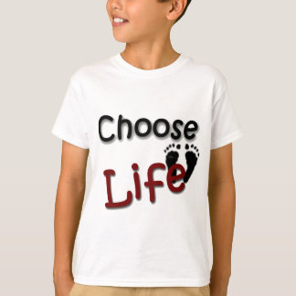 Välj liv t shirt