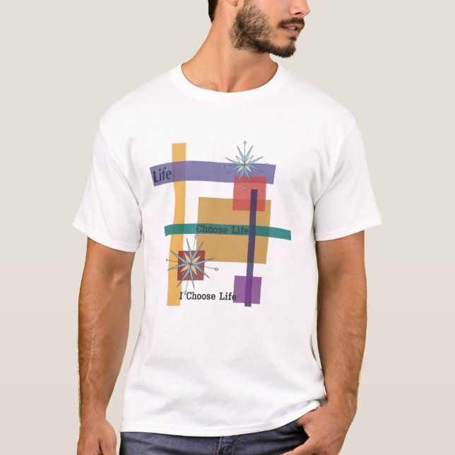 Välj liv tee shirt (Framsida)