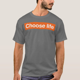 Välj livsuppföljare t shirt