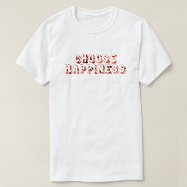 Välj lycka 7 t shirt (Design framsida)