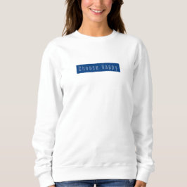 Välj Lycklig-minimalistteckensnitt för Retro-skriv T Shirt