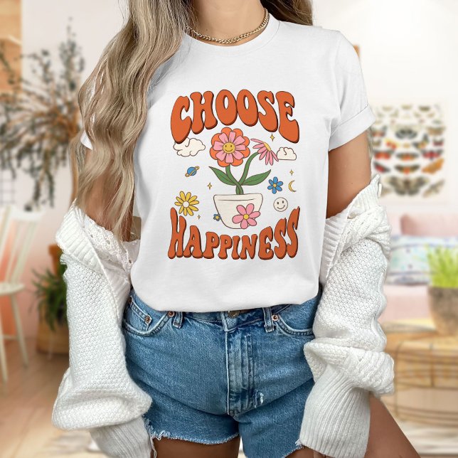Välj Lycklig-skjorta, Positiv skjorta, Self Kärlek T Shirt (Skapare uppladdad)